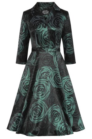 Amara Rose Swing Dress in Extended Sizing